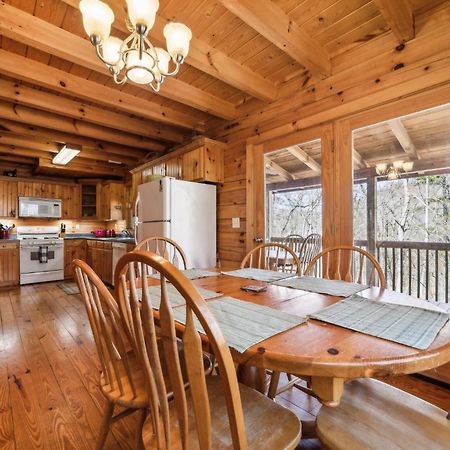 Beautiful Log Cabin In The Lake Lure- Close To Mirror Lake - Wifi Cabin Villa Exterior foto