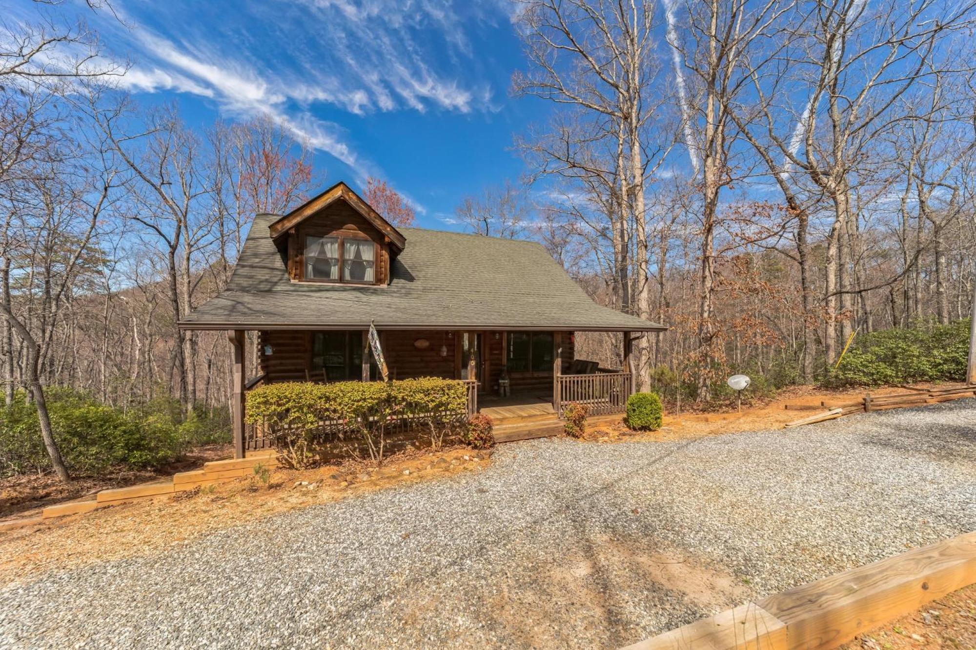 Beautiful Log Cabin In The Lake Lure- Close To Mirror Lake - Wifi Cabin Villa Exterior foto