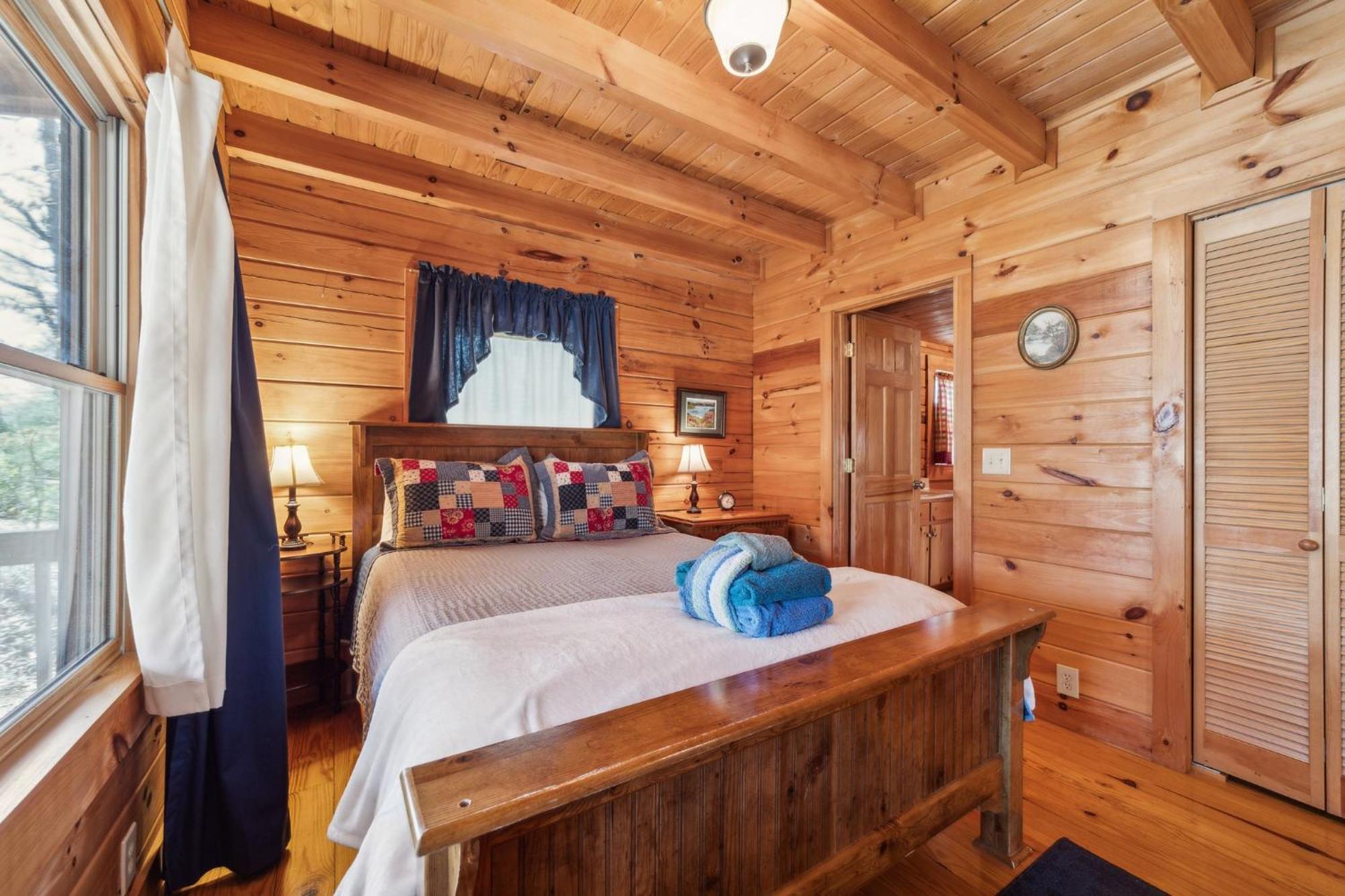 Beautiful Log Cabin In The Lake Lure- Close To Mirror Lake - Wifi Cabin Villa Exterior foto