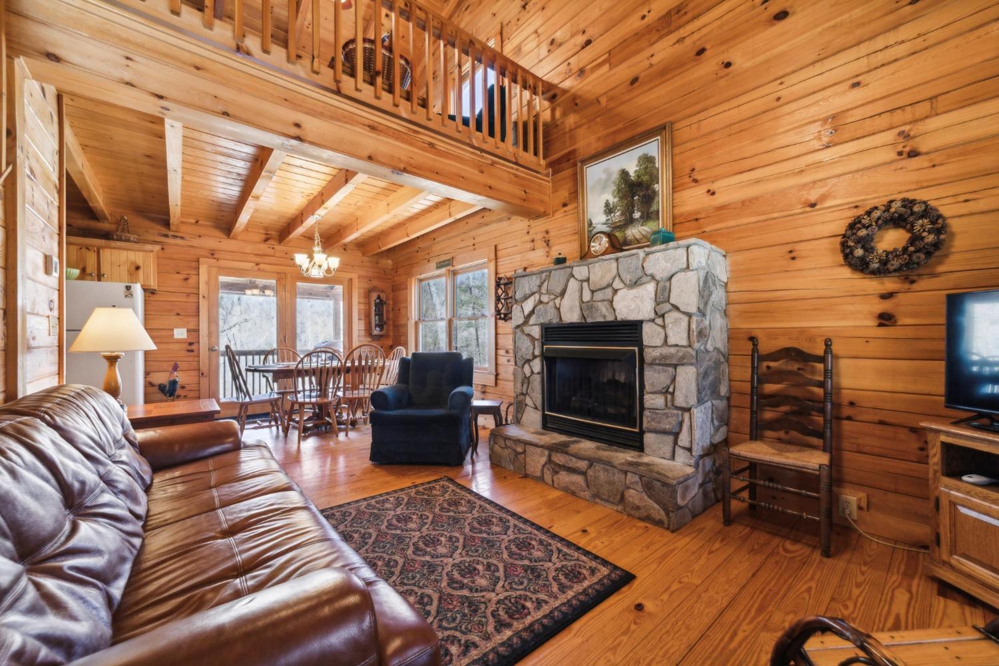 Beautiful Log Cabin In The Lake Lure- Close To Mirror Lake - Wifi Cabin Villa Exterior foto