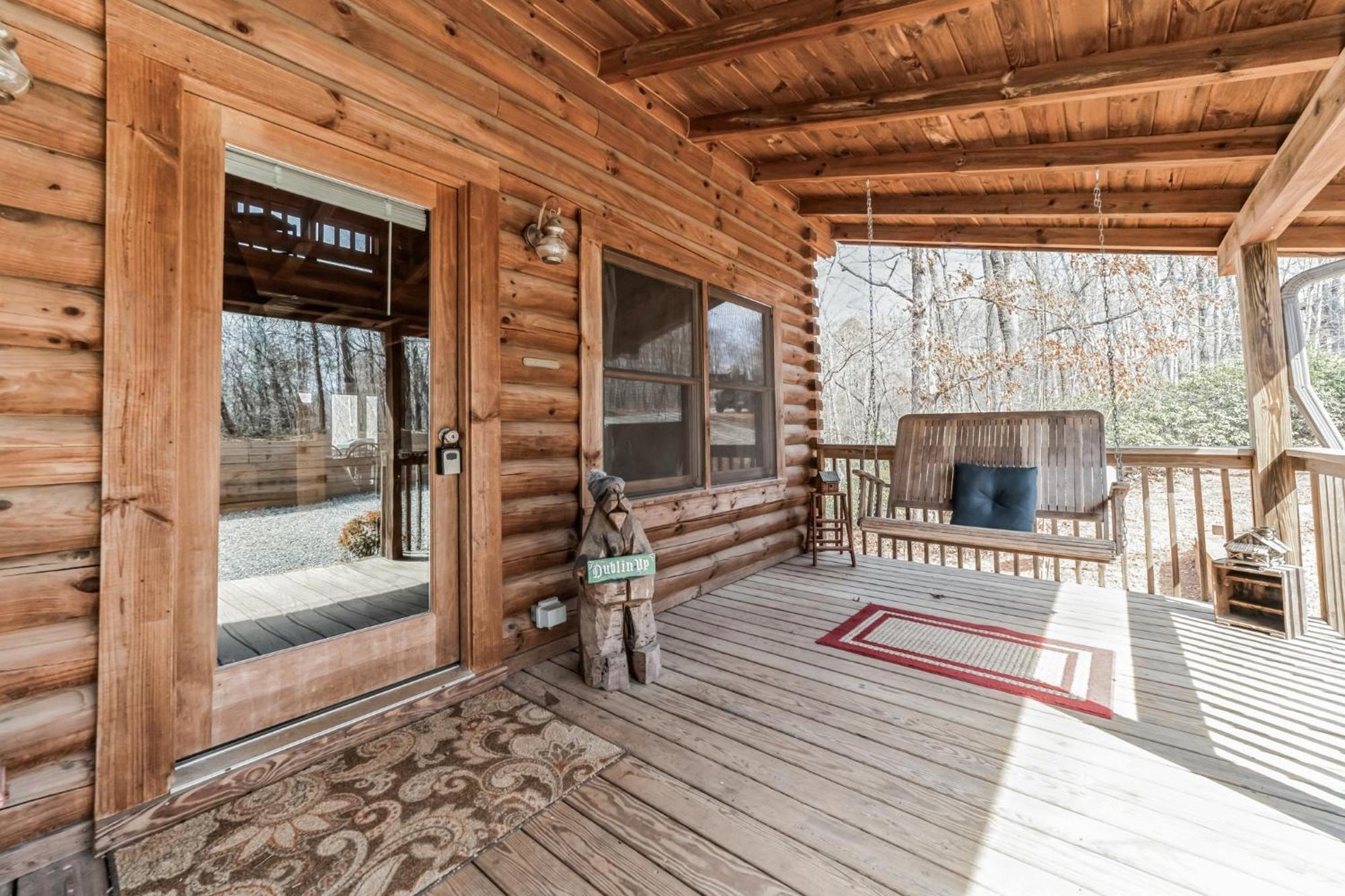 Beautiful Log Cabin In The Lake Lure- Close To Mirror Lake - Wifi Cabin Villa Exterior foto