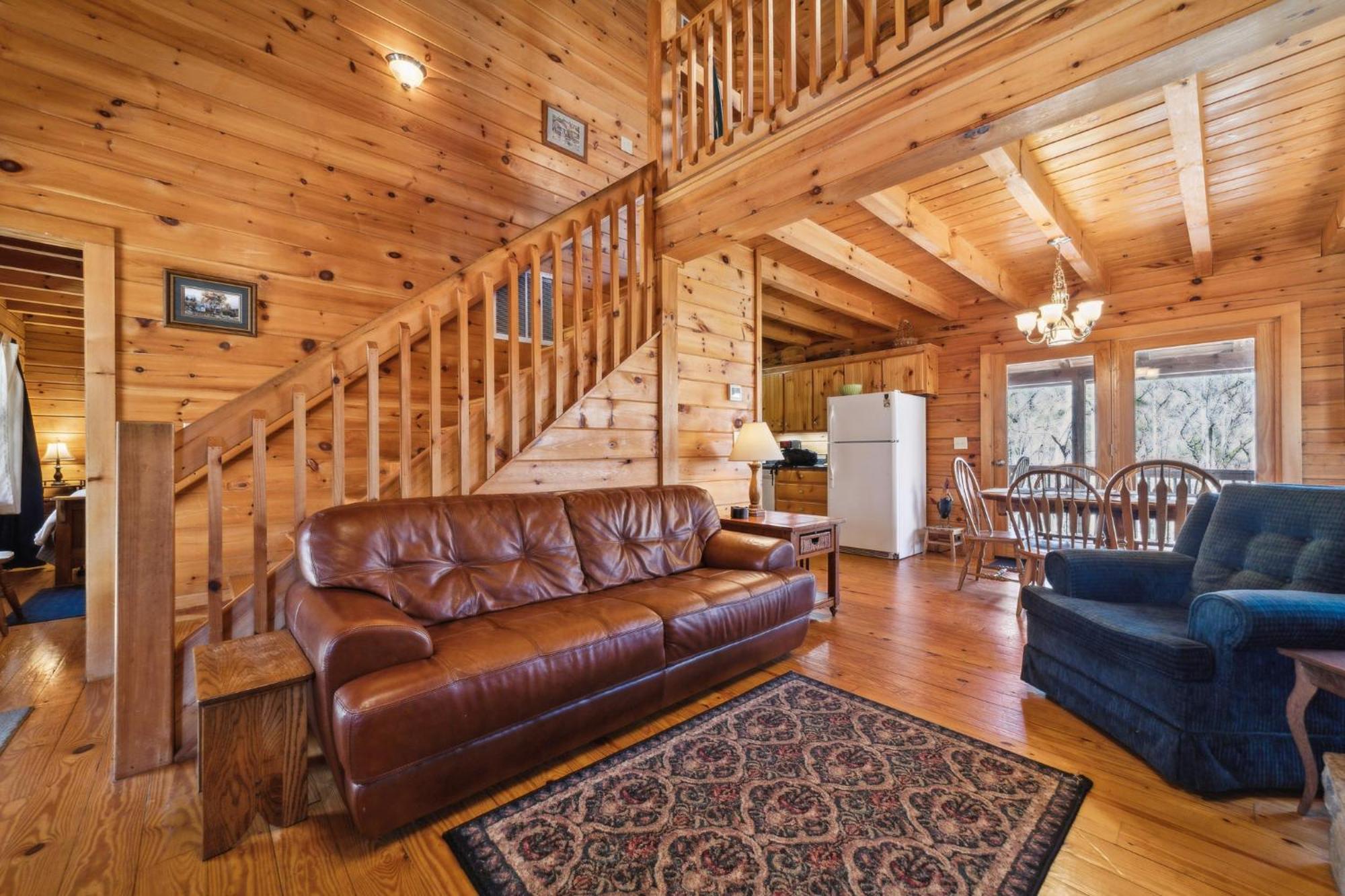 Beautiful Log Cabin In The Lake Lure- Close To Mirror Lake - Wifi Cabin Villa Exterior foto